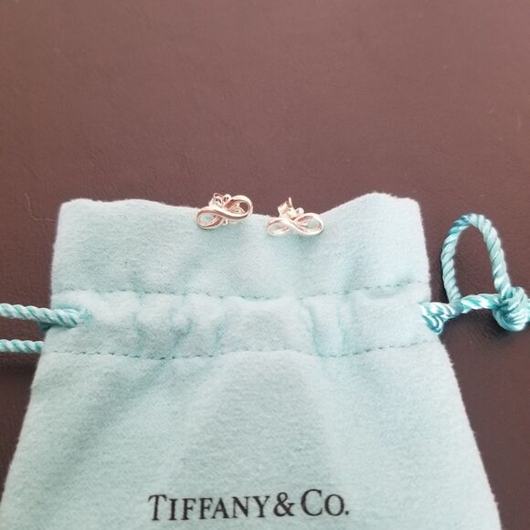 Tiffany & Co. Infinity Earrings - Picture 1 of 4